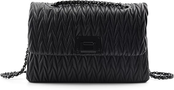 This women's handbag is compact and exquisite, yet retains a touch of luxury. It exudes elegance when carried by hand and a hint of vitality when worn cross-body.