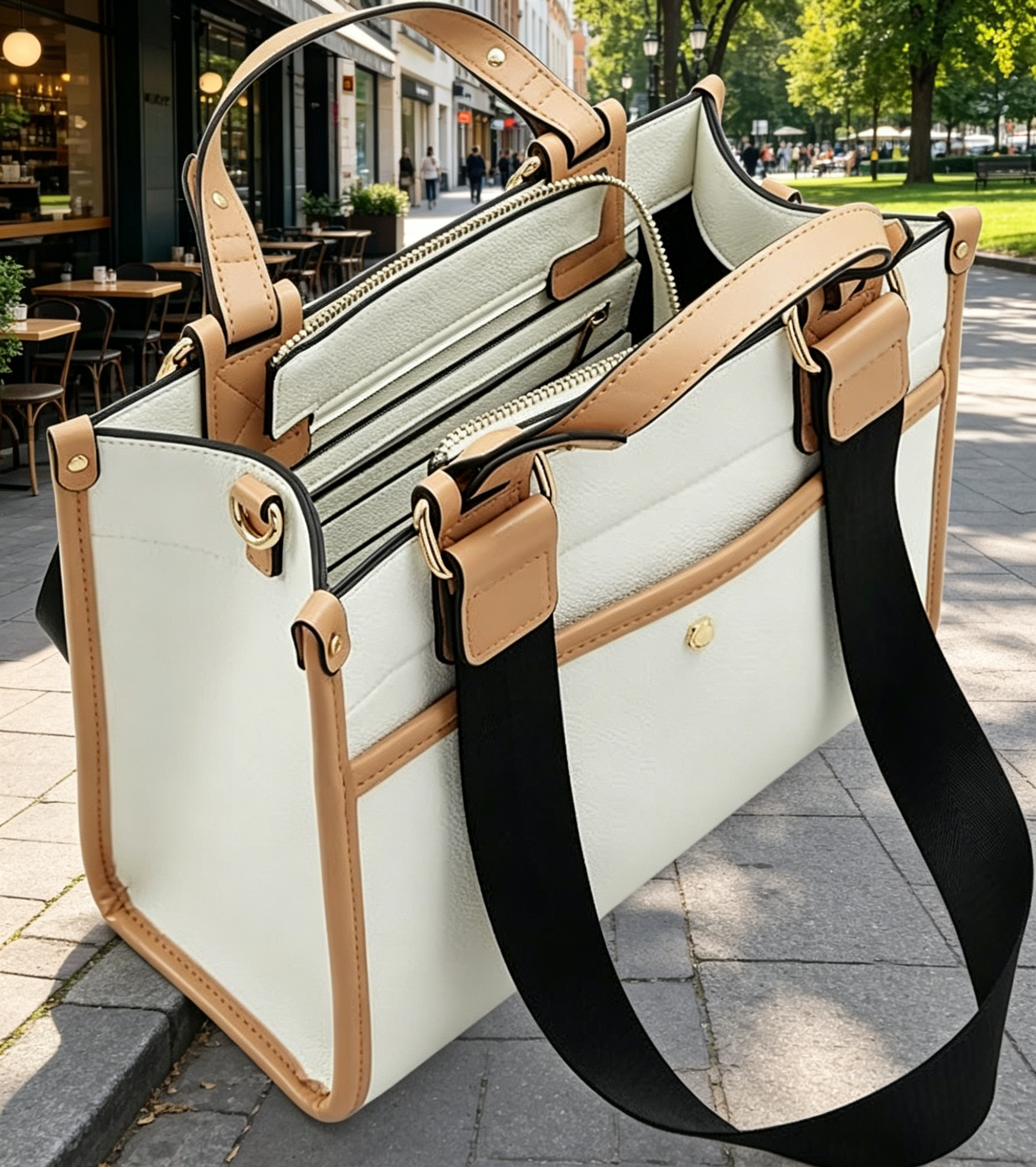 A tote bag for professional women, fully showcasing your presence and unique charm.
